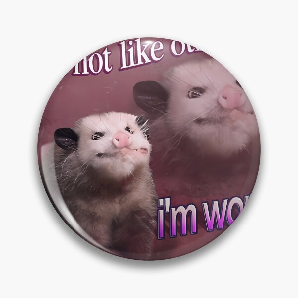 Item preview, I'M Not Like Other Girls I'M Worse Possum Word Art designed and sold by gregorydaisy.
