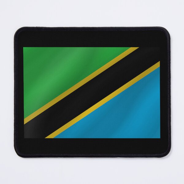 Item preview, Tanzanian Flag Wave Tanzania Pride Design designed and sold by yazdogs.