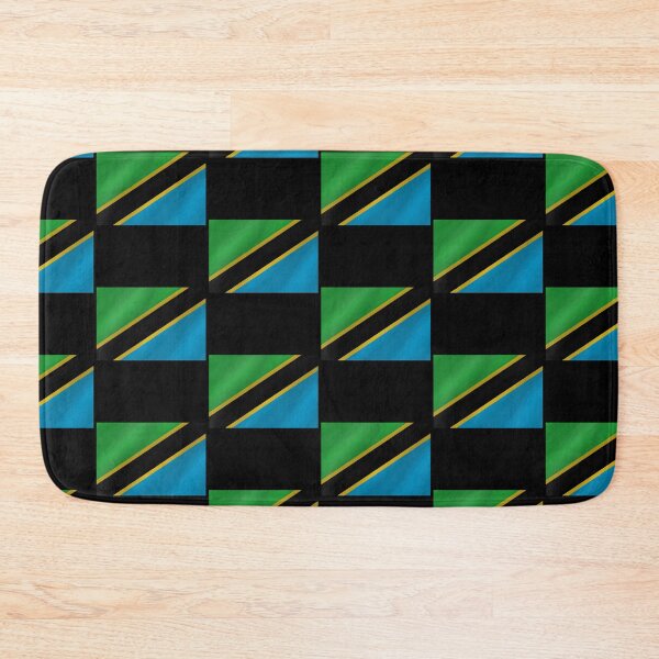 Item preview, Tanzanian Flag Wave Tanzania Pride Design designed and sold by yazdogs.