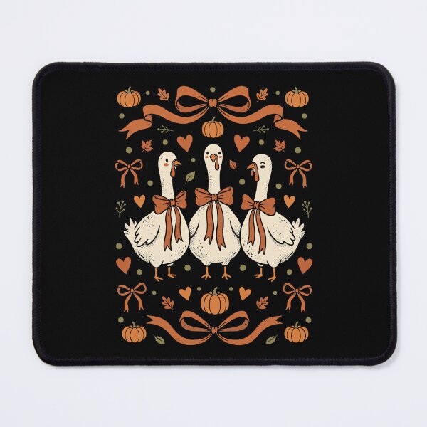 Item preview, Fall Geese Autumn Pumpkins designed and sold by dudelinart.