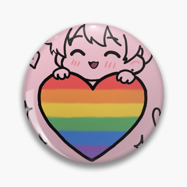 Item preview, Same Love, Different Bodies, Equal – Cute Pride Chibi Pink designed and sold by Casetoon.