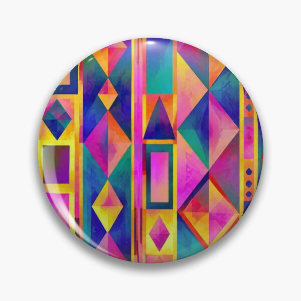 Item preview, Geometric dreamscape in color designed and sold by Sigtrix.