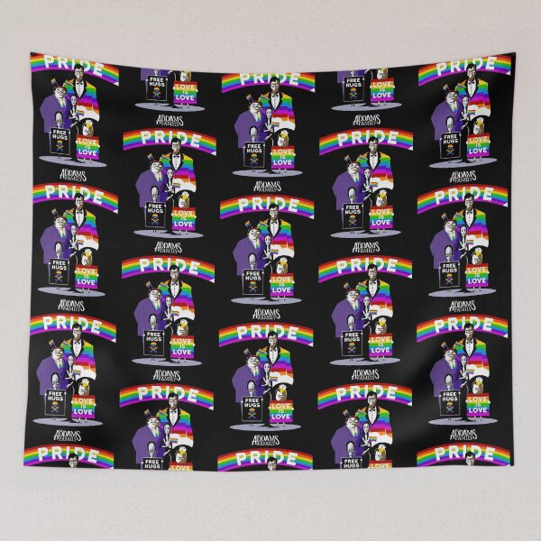 Item preview, The Addams Family Pride Month designed and sold by Bohepa.