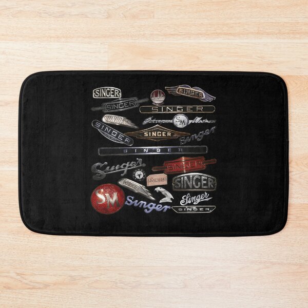 Item preview, Car Singer Logo Radiator Badge Pattern designed and sold by RyanGreulich.