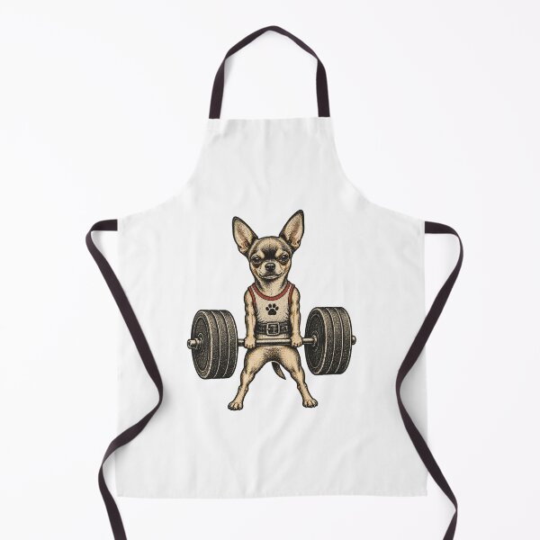 Item preview, Chihuahua Lift Design Featuring Cute Small Dog Illustration designed and sold by kevinmonebiang.