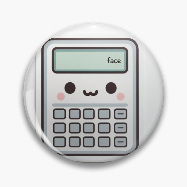 Item preview, Kawaii Calculator Sticker | Cute Study Planner designed and sold by PastelPawsArt.