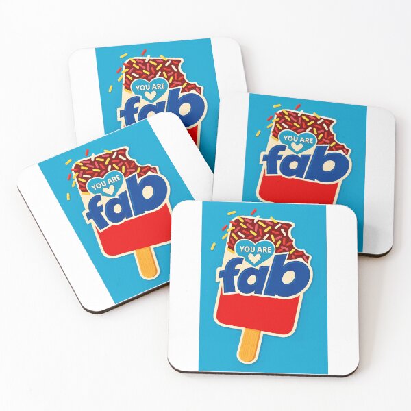 Item preview, Retro ice lolly friendship print designed and sold by Addyeye.