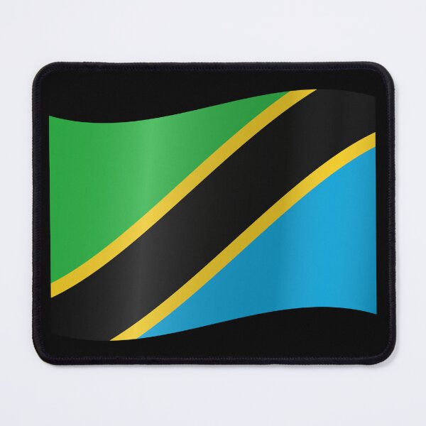 Item preview, Tanzanian Waving Flag Tanzania Pride Design designed and sold by yazdogs.