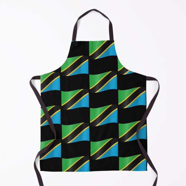 Item preview, Bandera tanzana ondeando Diseño de orgullo de Tanzania designed and sold by yazdogs.