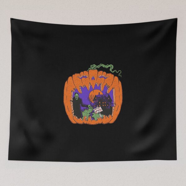 Item preview, Pumpkin Haunted House Vampire designed and sold by Moonifillst.
