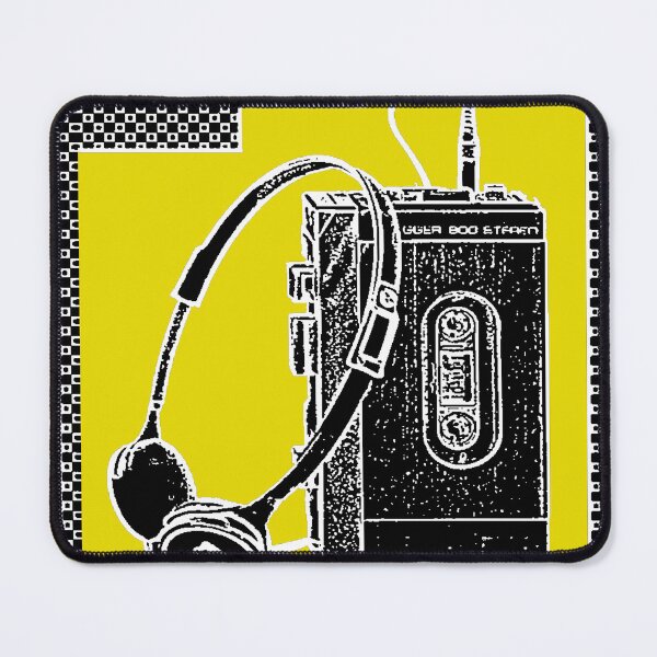 Item preview, Pop Art / Portable Cassette Player And Headphones designed and sold by weirdove.