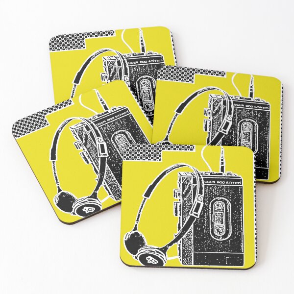 Item preview, Pop Art / Portable Cassette Player And Headphones designed and sold by weirdove.