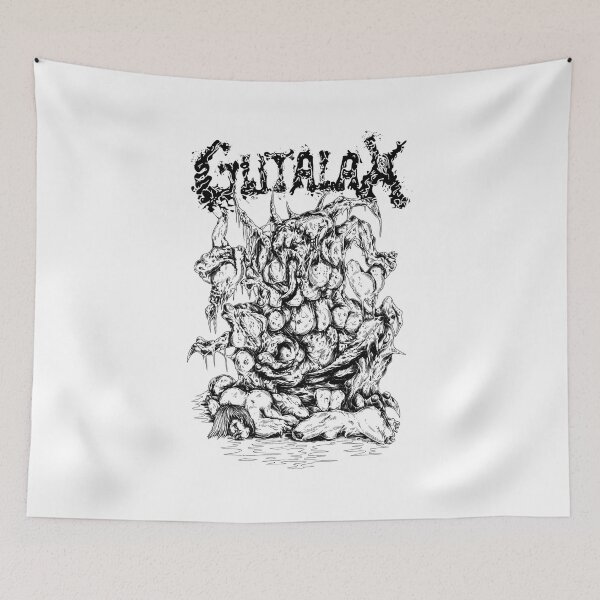 Item preview, GUTTURALAX Logo Gore Grind Art designed and sold by SHYLOACKSTEDT.