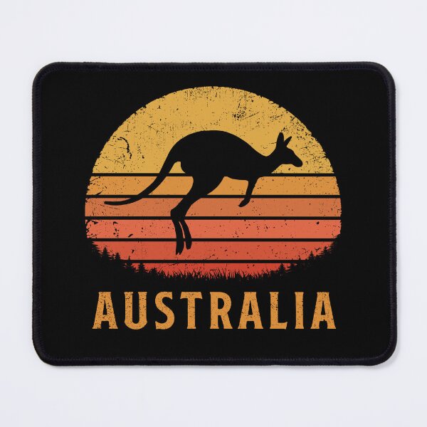 Item preview, Australia Retro Kangaroo designed and sold by TigerTom Design.