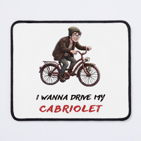 Item preview, This Is My Convertible - Urban Cycling Humor   designed and sold by Stefanrajzer.