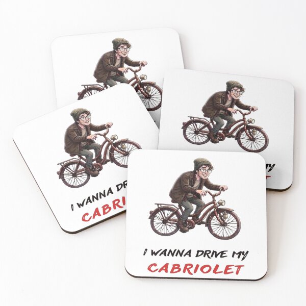 Item preview, This Is My Convertible - Urban Cycling Humor   designed and sold by Stefanrajzer.