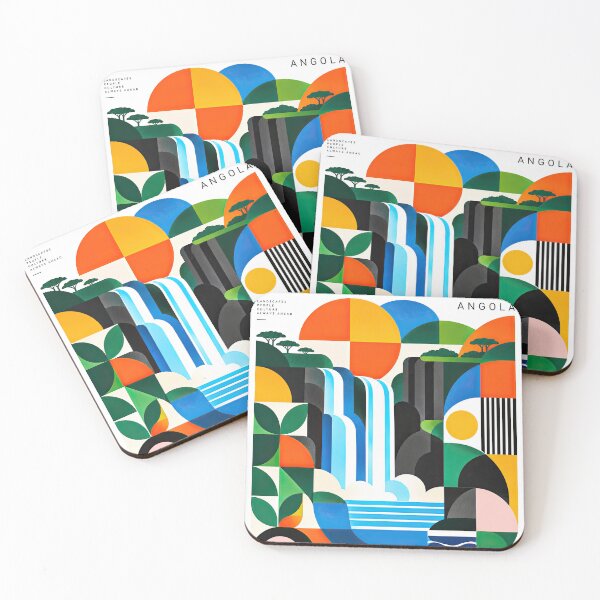 Item preview, Colorful geometric poster featuring the word MAANJE, abstract designed and sold by ckybe.