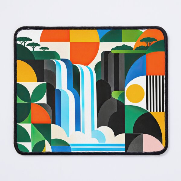 Item preview, Colorful geometric poster featuring the word MAANJE, abstract designed and sold by ckybe.