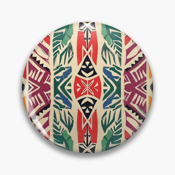 Item preview, Polynesian Mix Tribal Pattern Tonga Design designed and sold by GrinGalore.