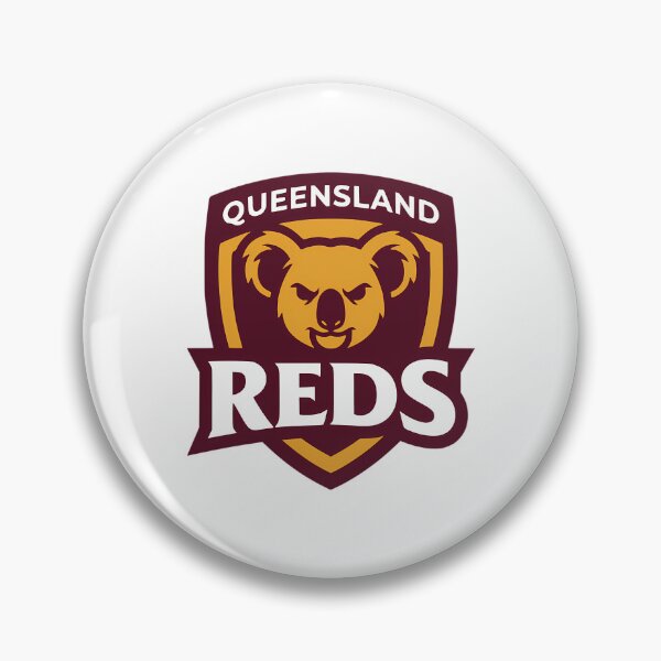 Item preview, Queensland Reds Badge designed and sold by EeStoreHubs.