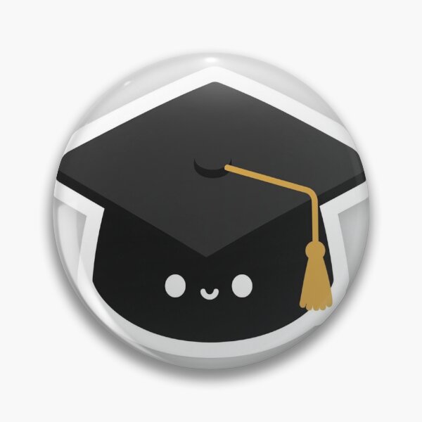 Item preview, Kawaii Graduation Cap Sticker | Cute Study Planner designed and sold by PastelPawsArt.