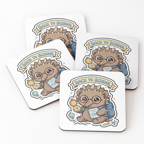 Item preview, Cute Echidna Back To School Geography Class designed and sold by Wildlife-Walk.