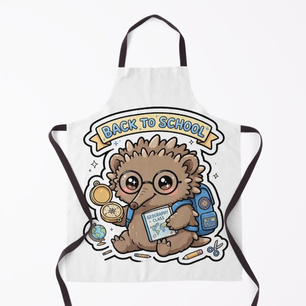 Item preview, Cute Echidna Back To School Geography Class designed and sold by Wildlife-Walk.