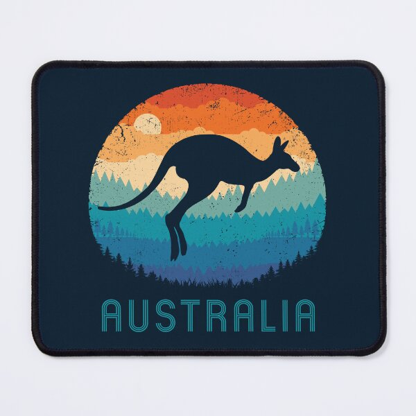 Item preview, Australia Kangaroo Retro designed and sold by TigerTom Design.