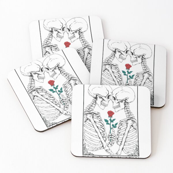 Item preview, Skeleton Lovers Tarot Card Death Romance designed and sold by SHYLOACKSTEDT.