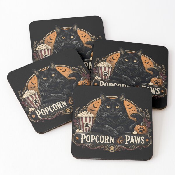 Item preview, Popcorn & Paws Gothic Folk Illustration Halloween designed and sold by RoyesButler.