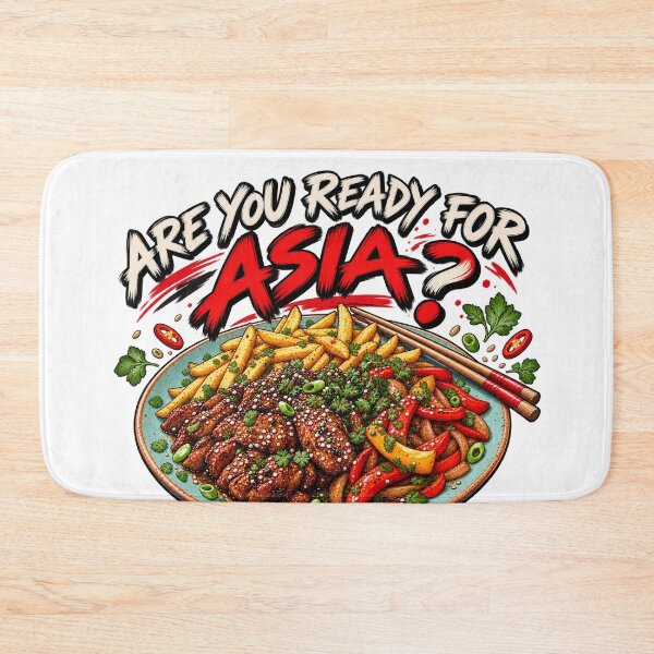 Item preview, Are You Ready for Asia? – Asian Food Graphic designed and sold by NOVS·94.