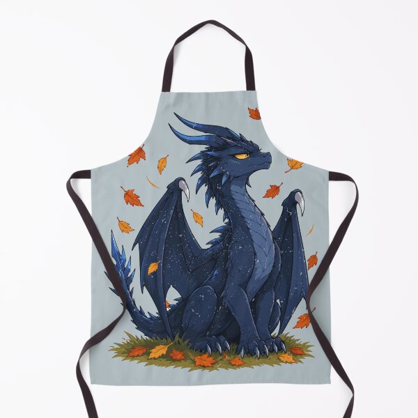 Item preview, Majestic Navy Blue Daggertail Dragon designed and sold by LunarDesignzz.