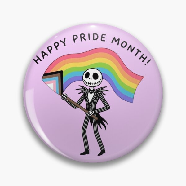 Item preview, Jack Skellington Happy Pride Month designed and sold by Bohepa.