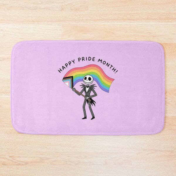 Item preview, Jack Skellington Happy Pride Month designed and sold by Bohepa.