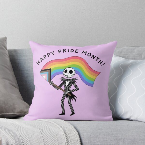 Item preview, Jack Skellington Happy Pride Month designed and sold by Bohepa.