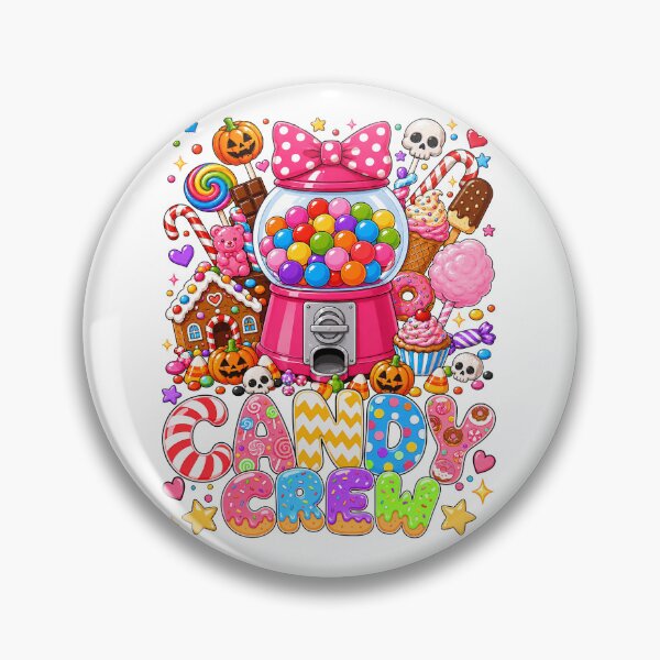 Item preview, Candy Crew Sweet Treats Colorful Kawaii designed and sold by varin-studio.