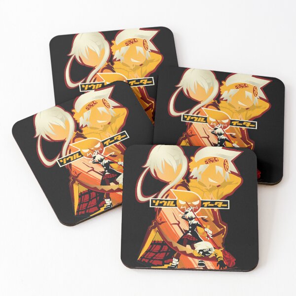 Item preview, Stylized Soul Eater Character Montage Orange Palette designed and sold by SHYLOACKSTEDT.