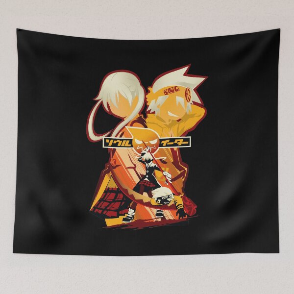 Item preview, Stylized Soul Eater Character Montage Orange Palette designed and sold by SHYLOACKSTEDT.