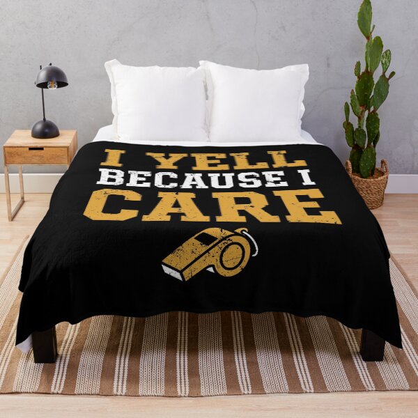 Item preview, Awesome Coach Humor I Yell Because I Care SEP-483 designed and sold by noberic.