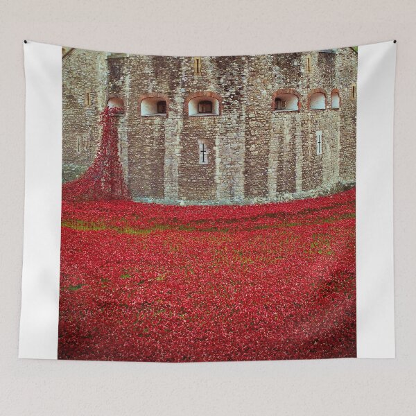 Item preview, Tower of London Red Poppy Memorial designed and sold by AndyEvansPhotos.
