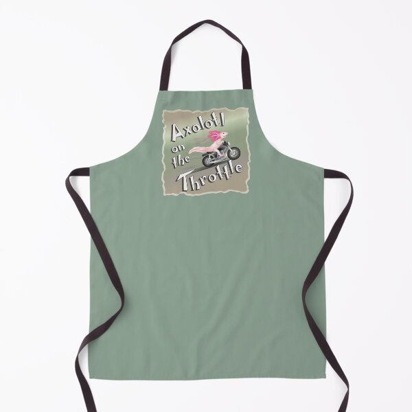 Item preview, Axolotl On The Throttle with funky lettering designed and sold by Adamo-illustration.