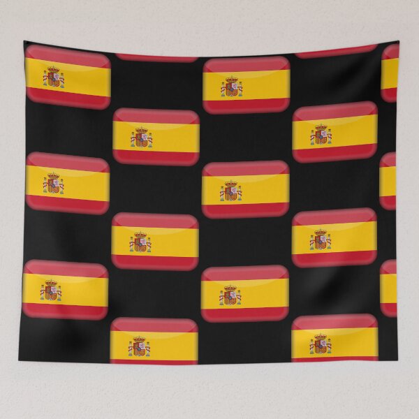 Item preview, Spanish 3D Flag Spain Pride Design designed and sold by yazdogs.