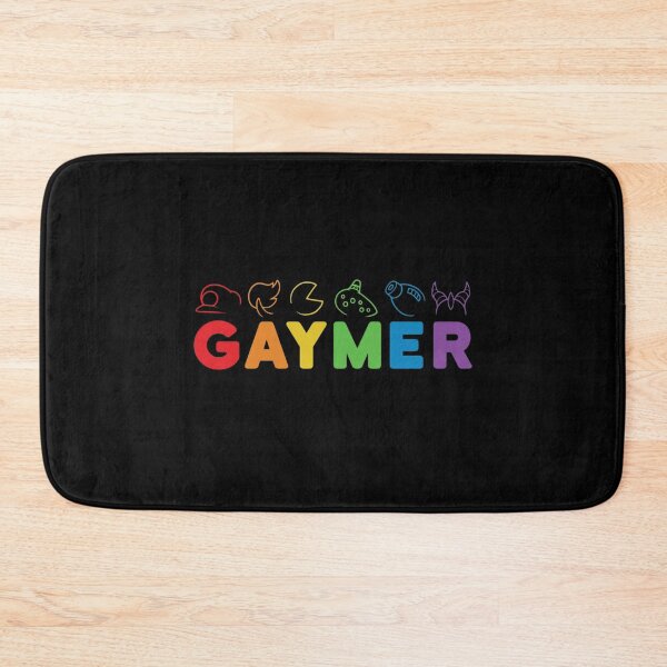 Item preview, Gaymer Retro Video Game Icons Rainbow Pride designed and sold by Bohepa.