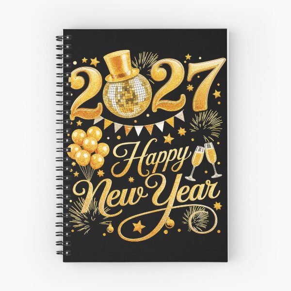Item preview, appy New Year 2027 Disco Ball Fireworks NYE designed and sold by elongatedjazz.