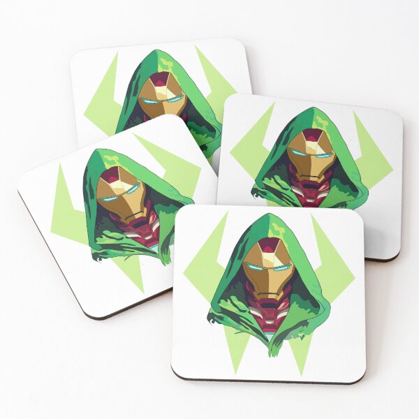Item preview, Dr Doom Arrival – Hooded Villain Portrait designed and sold by 2HPENCIL.