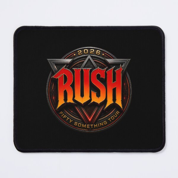 Item preview, RUSH 2026 FIFTY SOMETHING TOUR Emblem designed and sold by candicinnert.