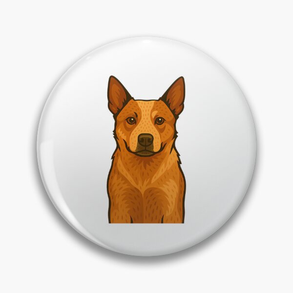 Item preview, Red Heeler Portrait designed and sold by EeStoreHubs.