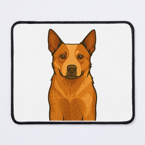 Item preview, Red Heeler Portrait designed and sold by EeStoreHubs.