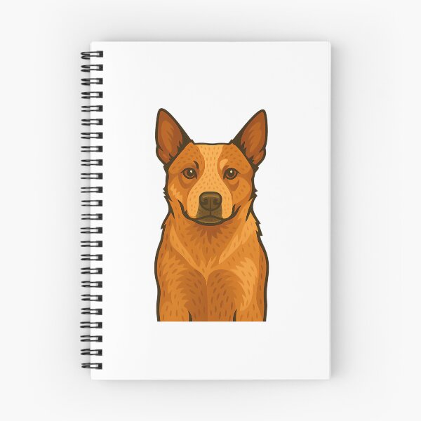 Item preview, Red Heeler Portrait designed and sold by EeStoreHubs.