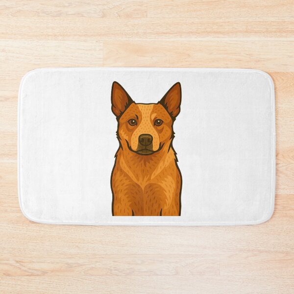 Item preview, Red Heeler Portrait designed and sold by EeStoreHubs.